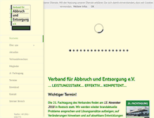 Tablet Screenshot of abbruch-mv.de